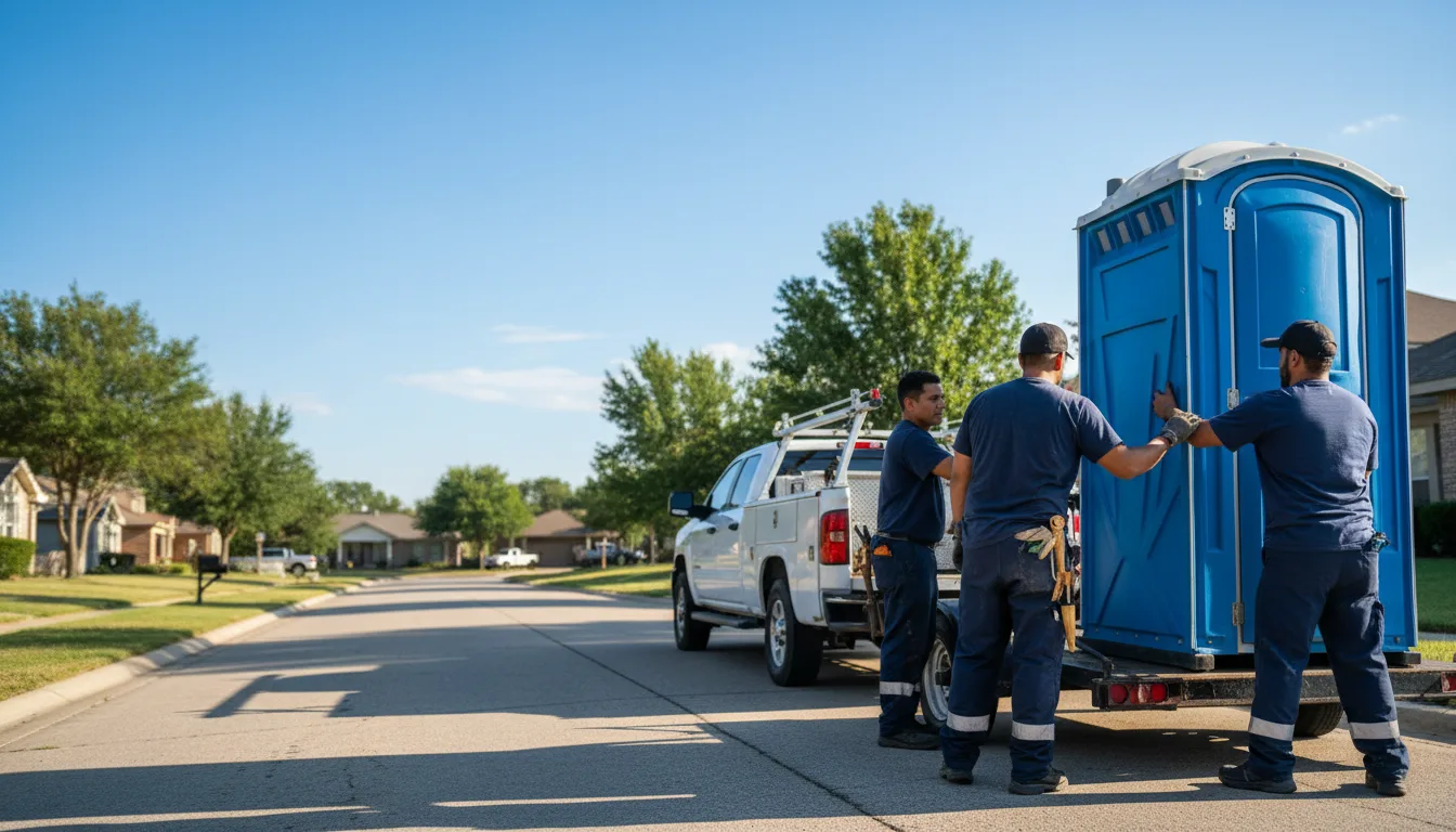Portable Toilet Rental in Moran, TX near me